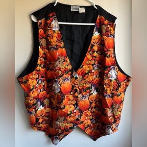 Halloween Pumpkin Vest